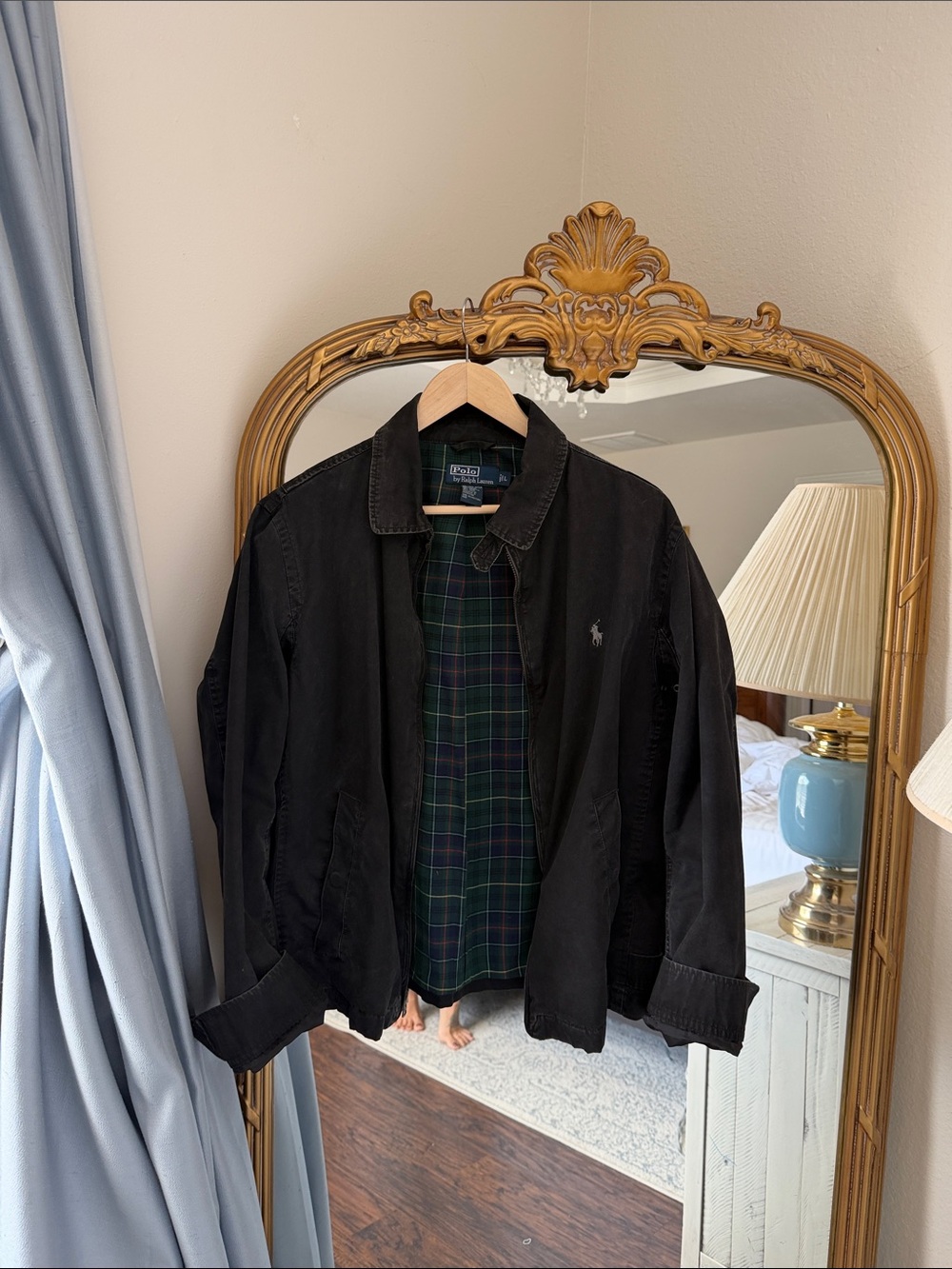 Polo by Ralph Lauren Black barn jacket size large